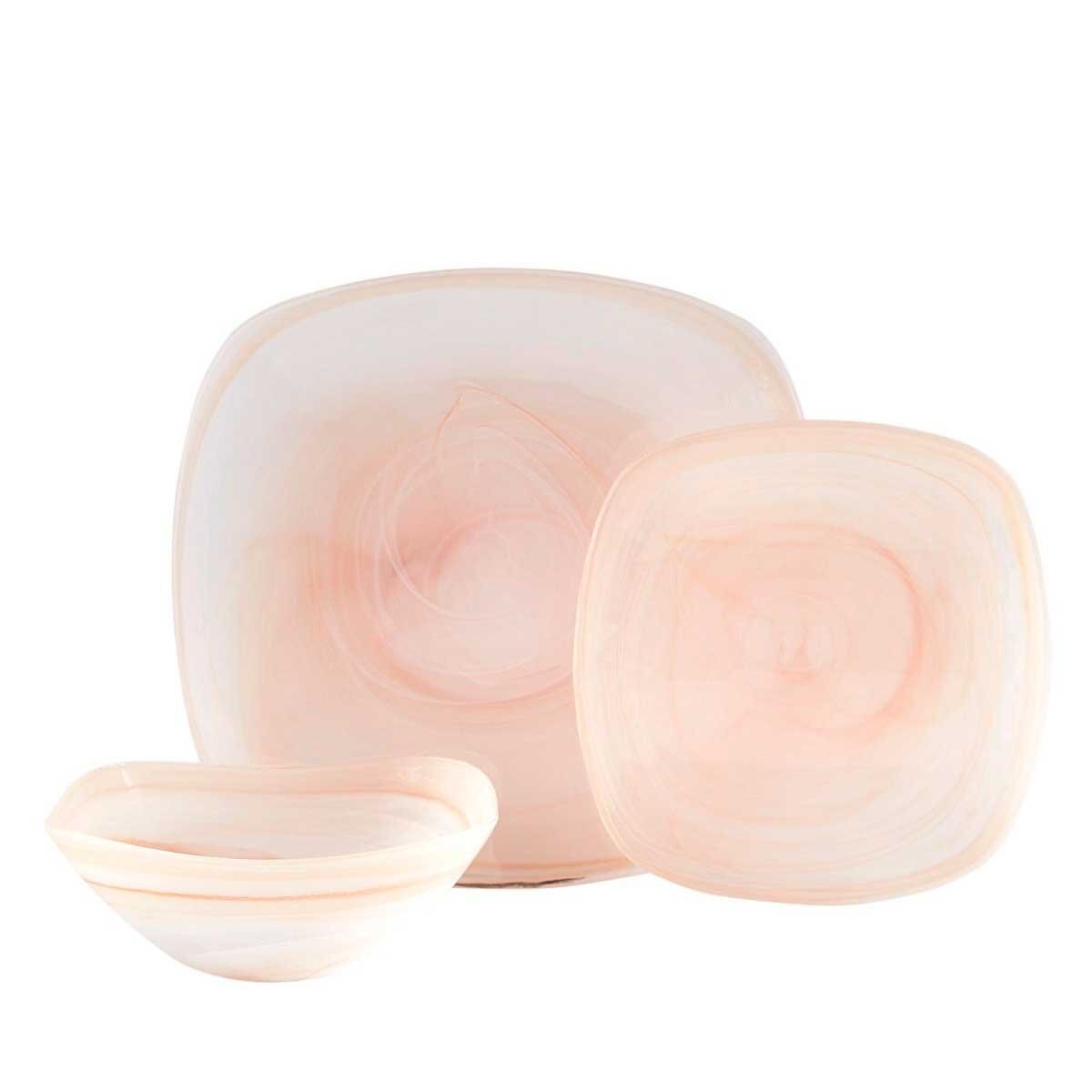 Plato para Ensalada Alabaster Blush Pier 1 Imports