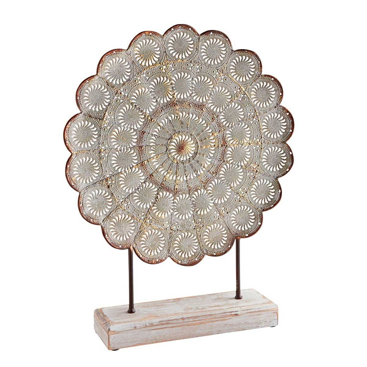 Maseta con Base Galvanized Pier 1 Imports
