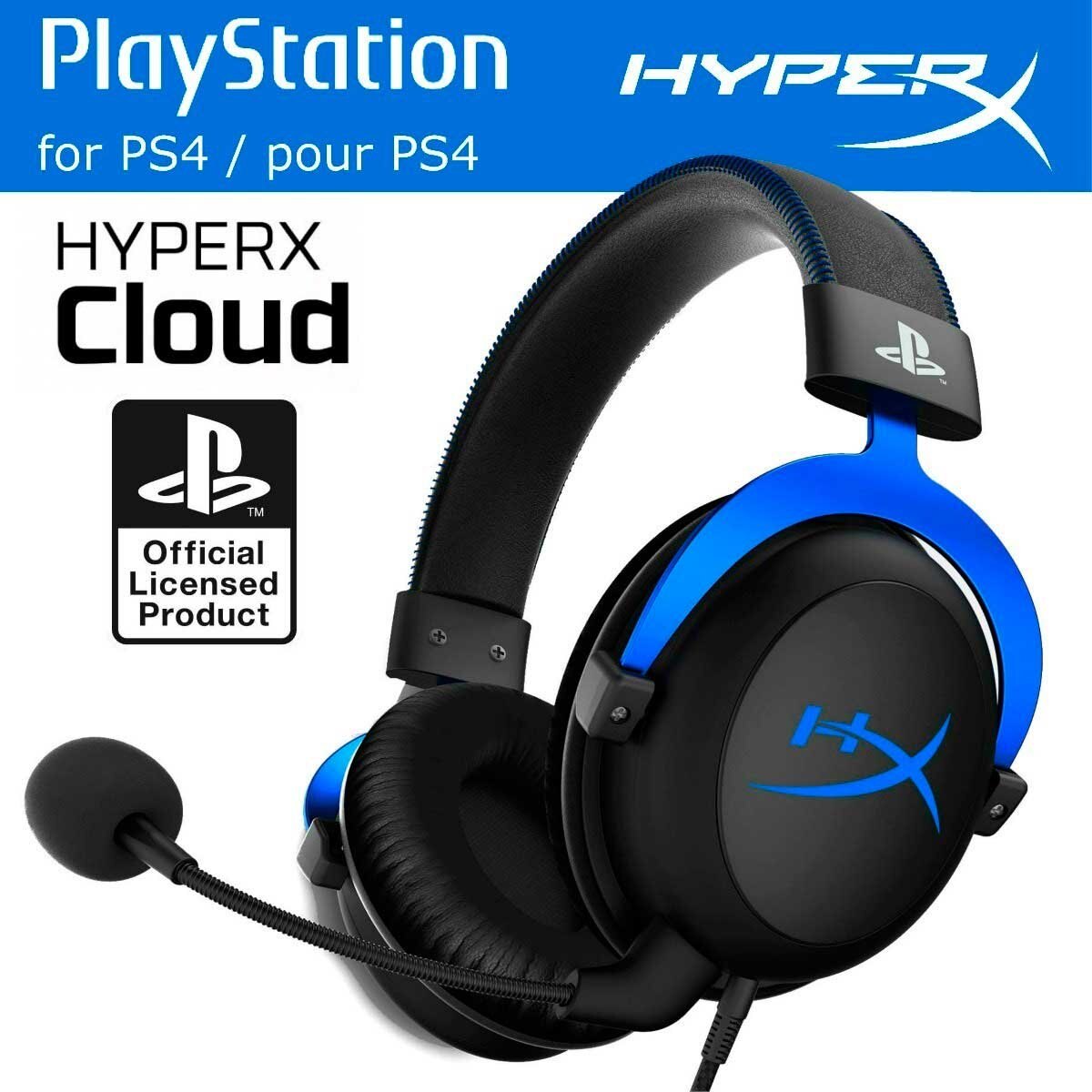 Ps4 Auriculares Cloud Blue Hyperx