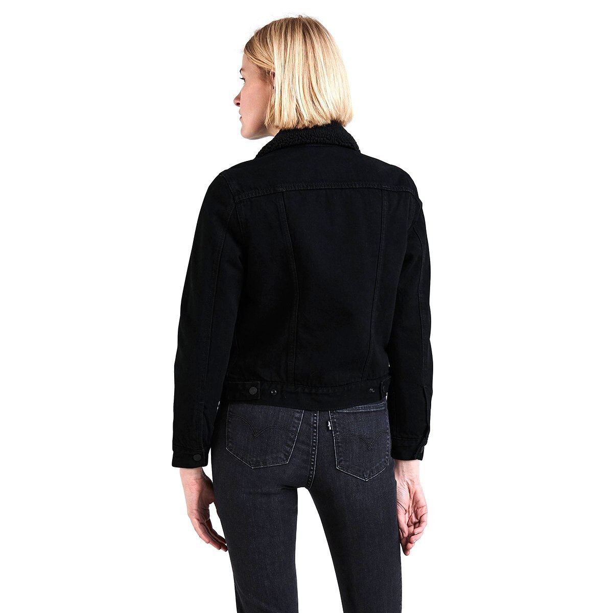 Chamarra Original Sherpa Trucker Juniors Levis