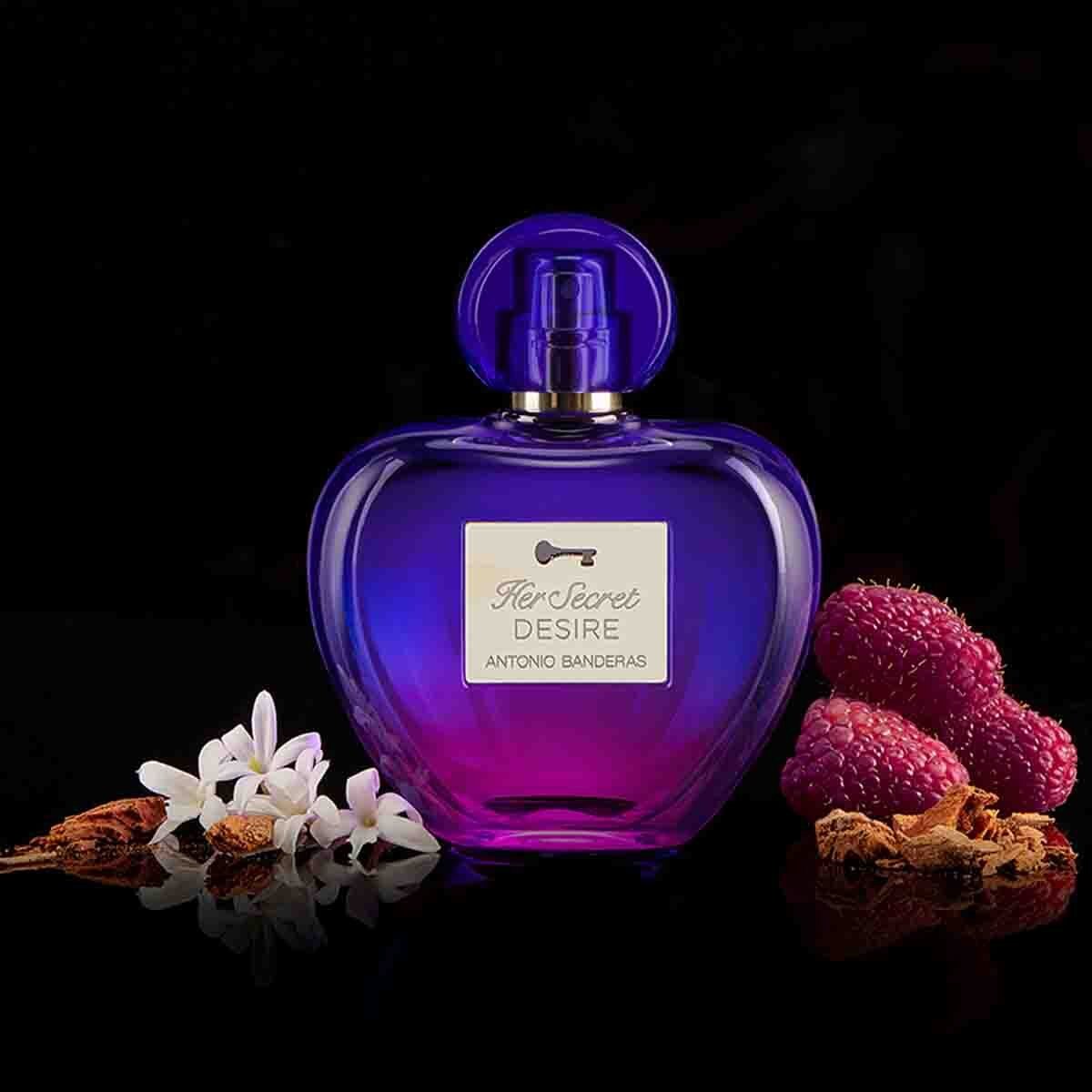 Estuche para Dama Antonio Banderas Her Secret Desire Edt 80 Ml + Desodorante 150 Ml