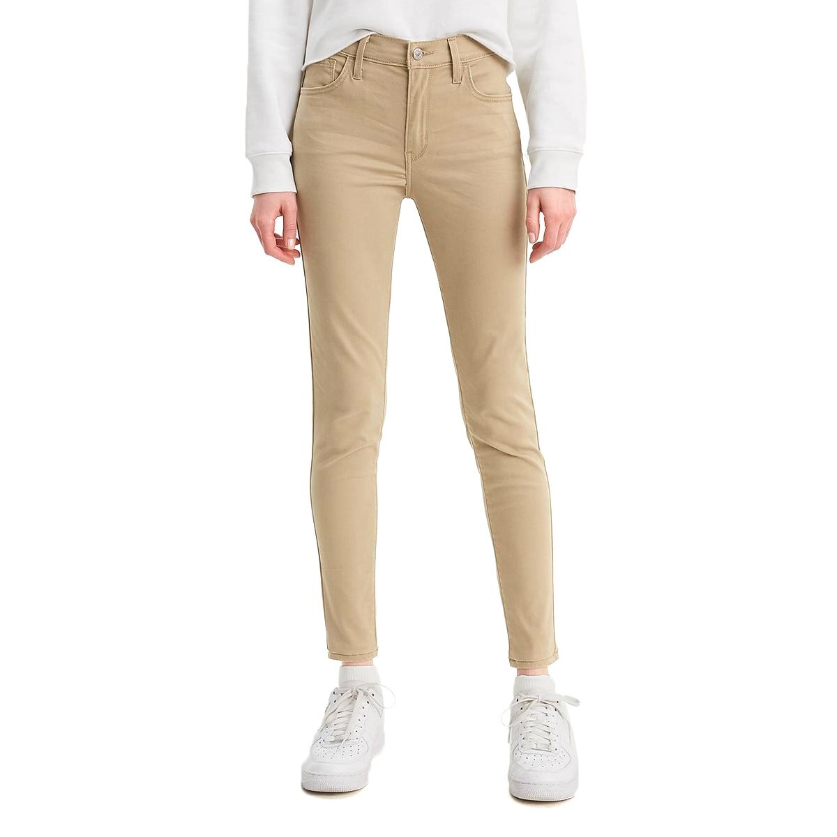 Jeans Súper Skinny Cintura Alta Levis