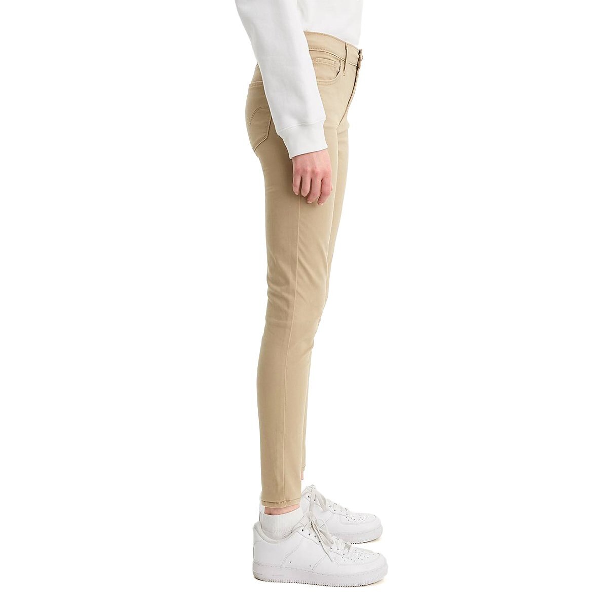 Jeans Súper Skinny Cintura Alta Levis