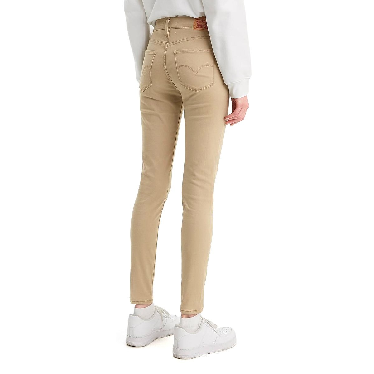 Jeans Súper Skinny Cintura Alta Levis