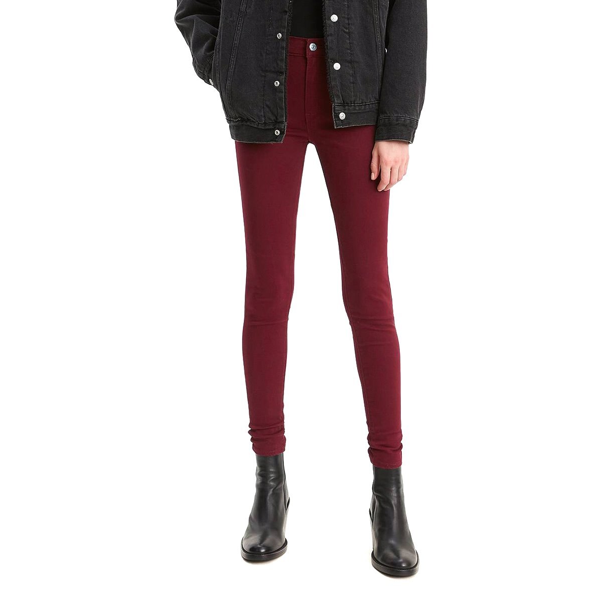 Jeans Súper Skinny Cintura Alta Levis