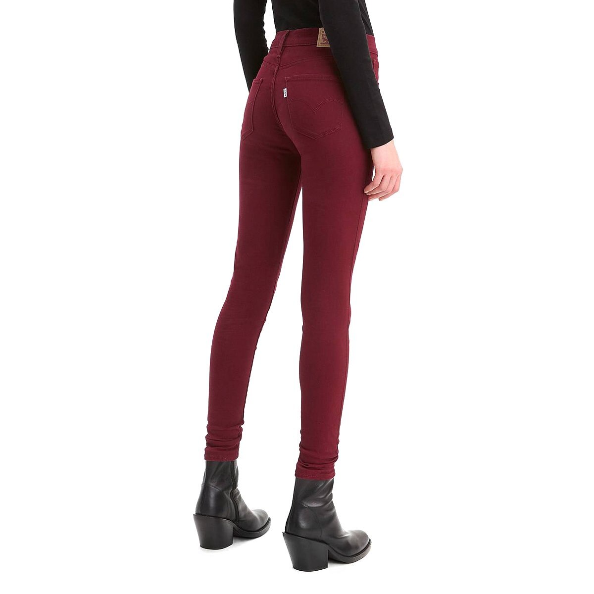 Jeans Súper Skinny Cintura Alta Levis