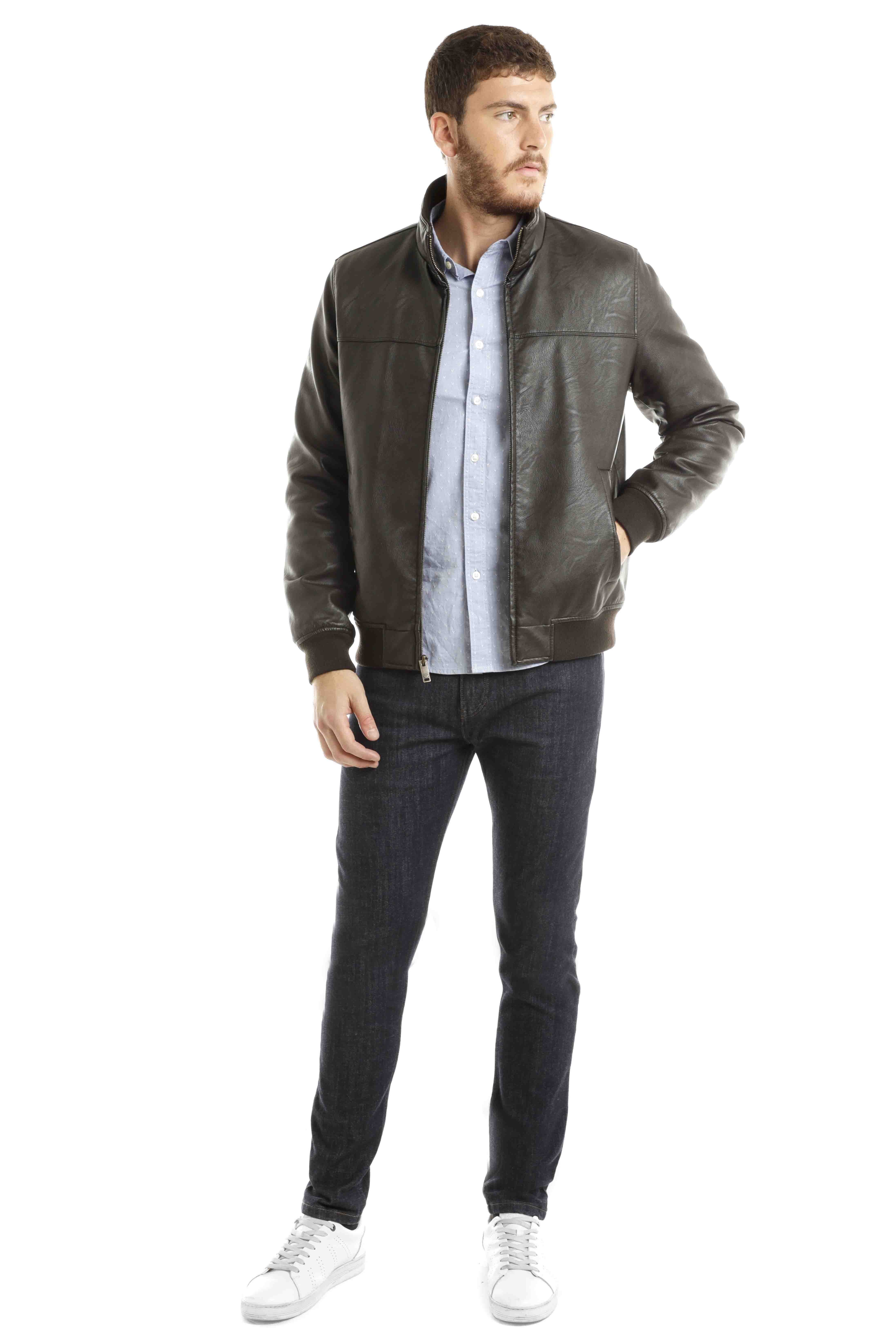 Chamarra Bomber Dockers para Caballero
