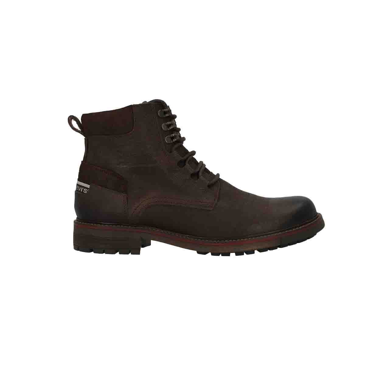 Bota Casual Piel Grabada Color Café Levi\'s
