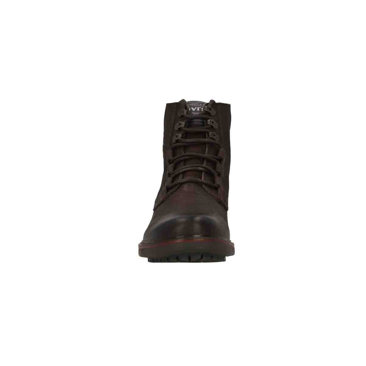 Bota Casual Piel Grabada Color Café Levi\'s