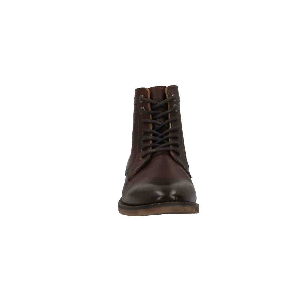 Bota Casual de Piel Color Café Levi\'s