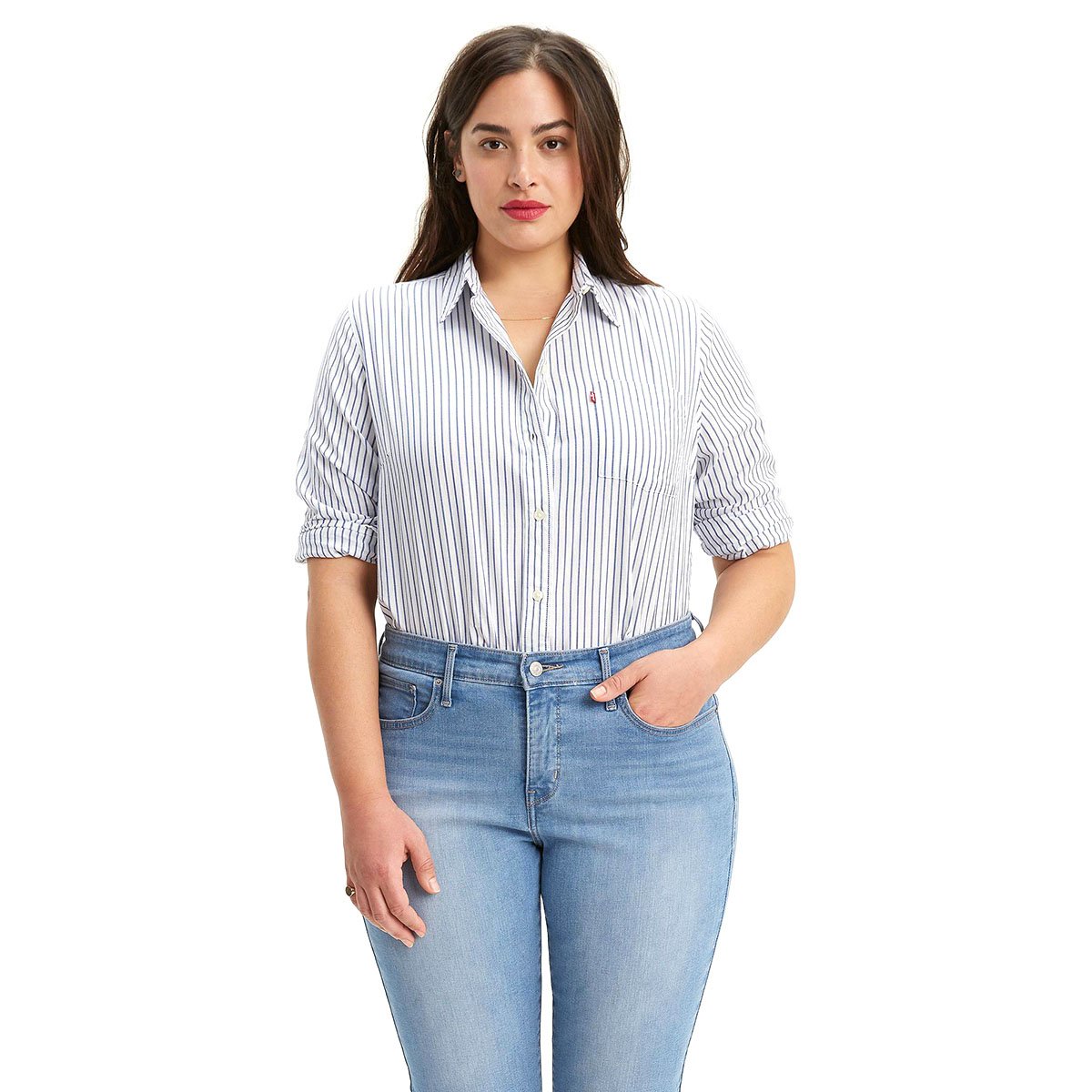 Camisa para Dama Manga Larga Fit Relajado Levis