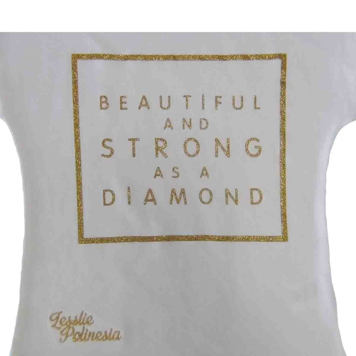 Playera Manga Corta Sublimada Polinesios para Niña