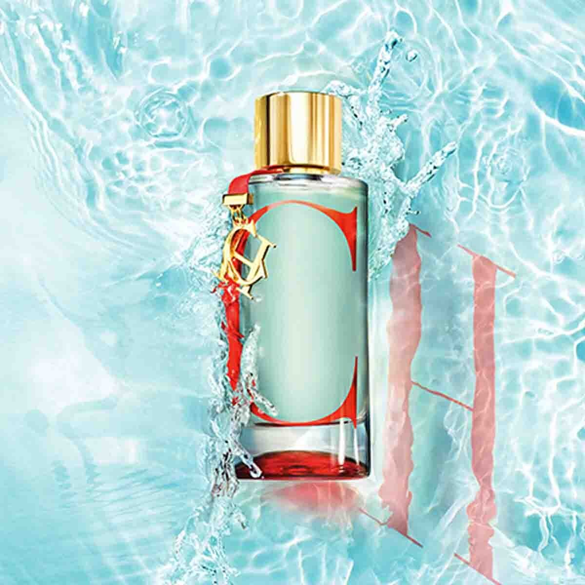 Fragancia para dama carolina herrera ch l\'eau edt 100 ml + body lotion