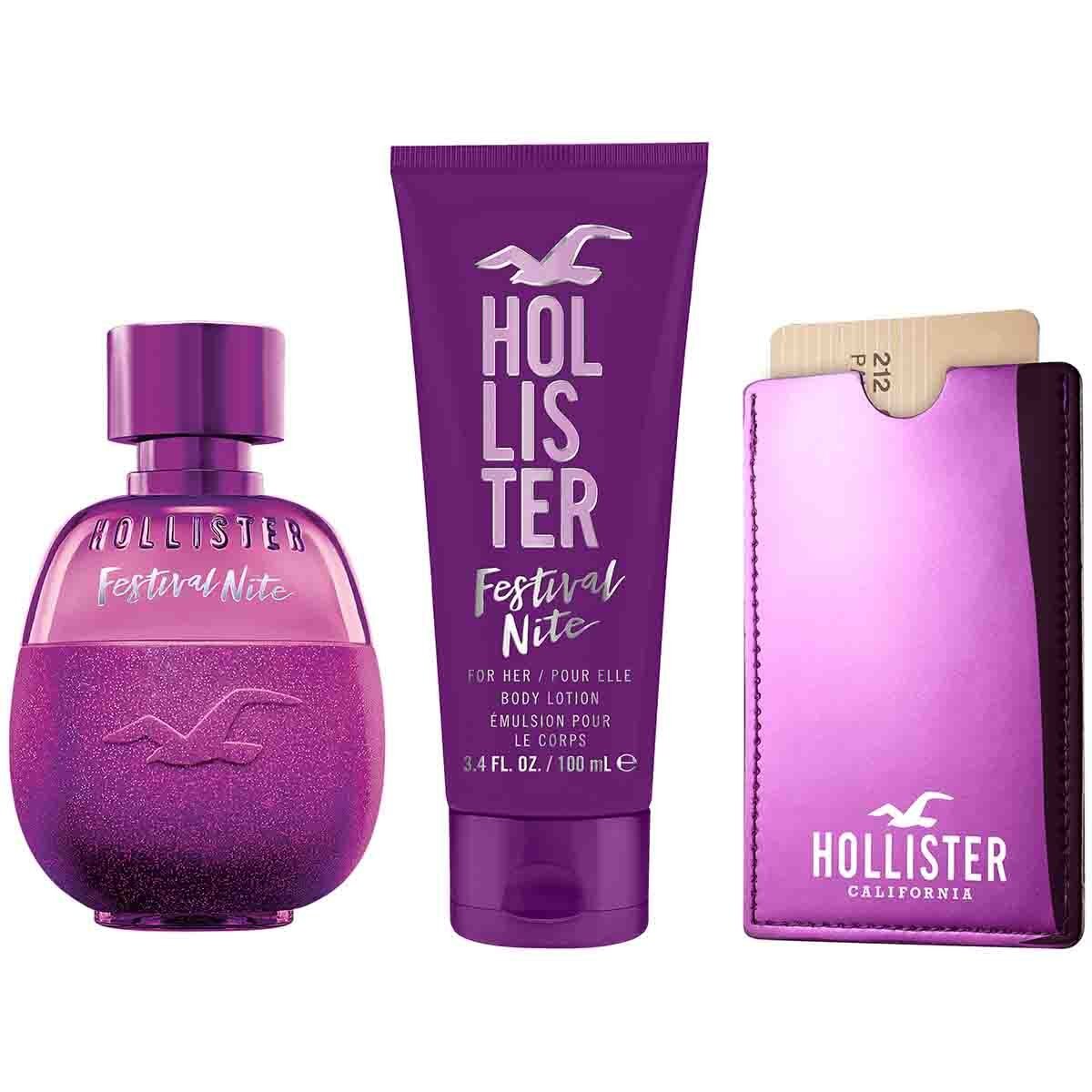 Estuche para Dama Hollister Festival Nite Edp 100 Ml
