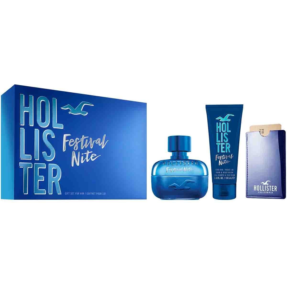 Estuche para Caballero Hollister Festival Nite Edt 100 Ml