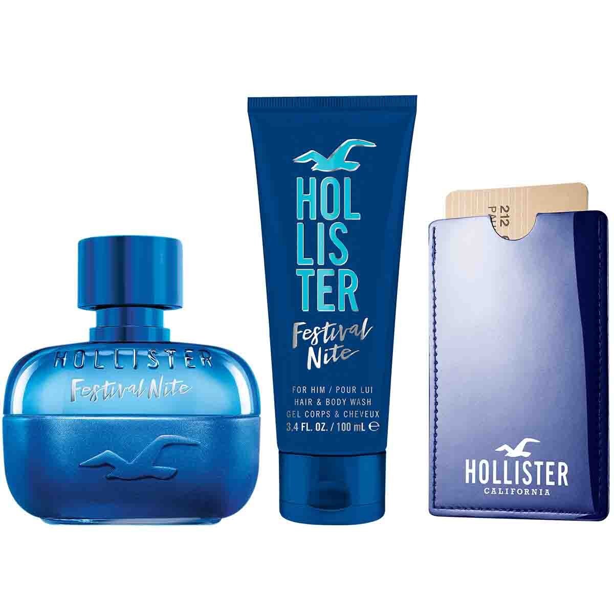 Estuche para Caballero Hollister Festival Nite Edt 100 Ml