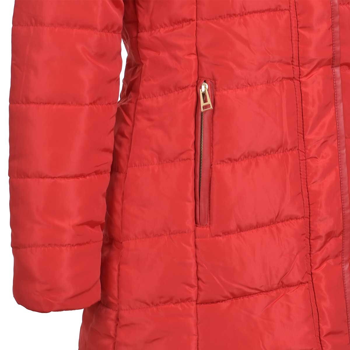 Chamarra Larga Capucha con Peluche y Jareta Blugrey