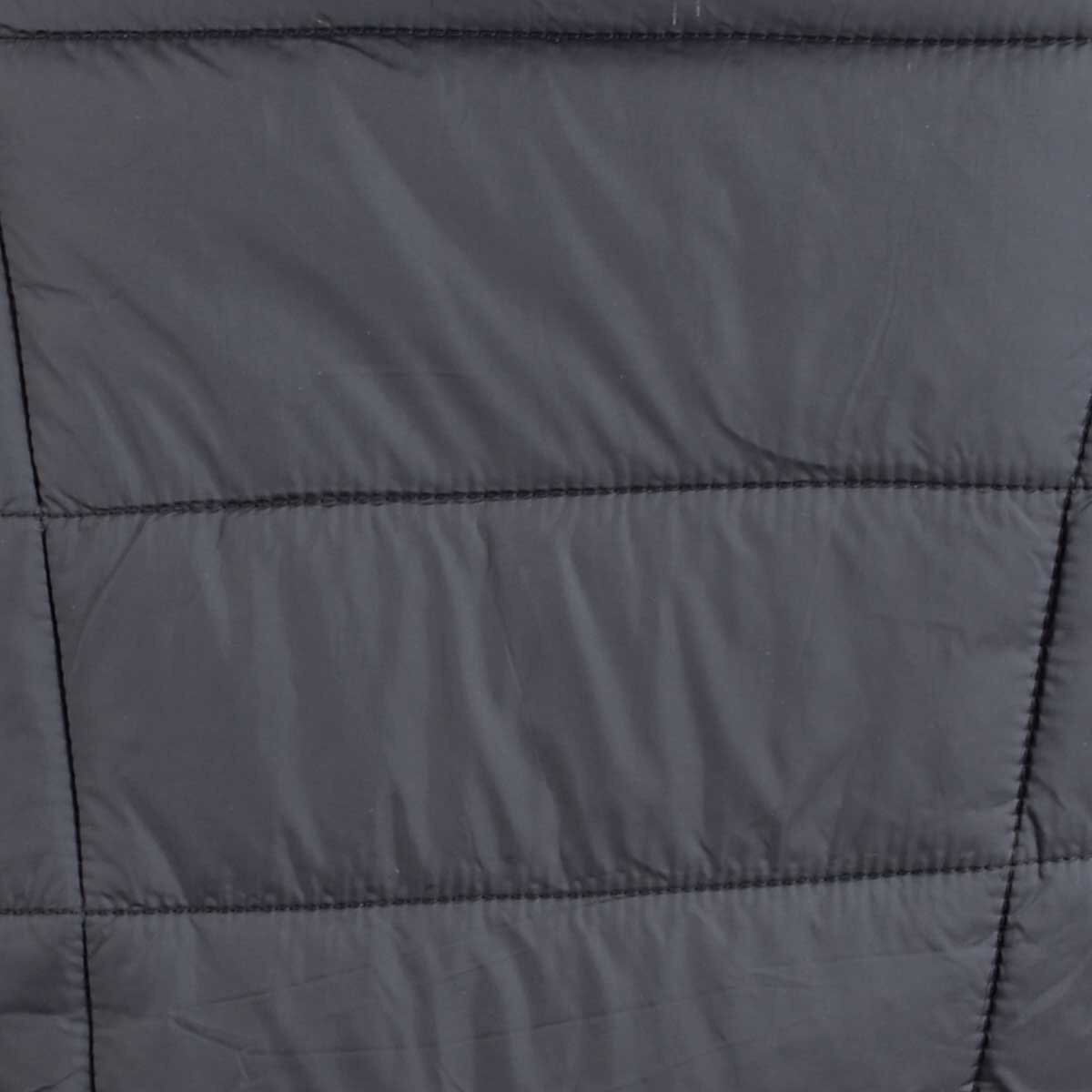 Chamarra con Cuello de Peluche y Broches Alfrente Blugrey