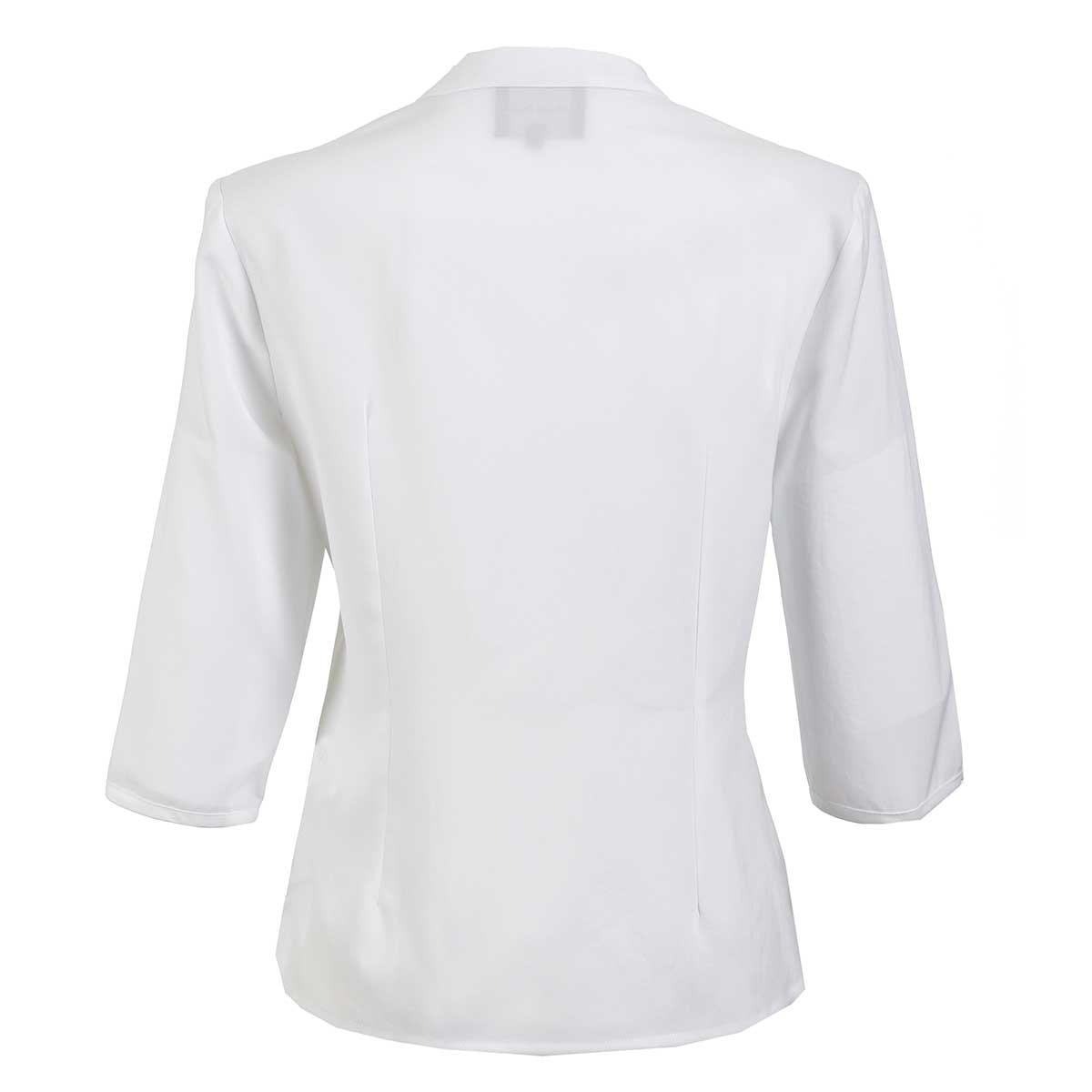 Blusa Lisa para Dama Cuello Redondo un Botón Michel Paulini