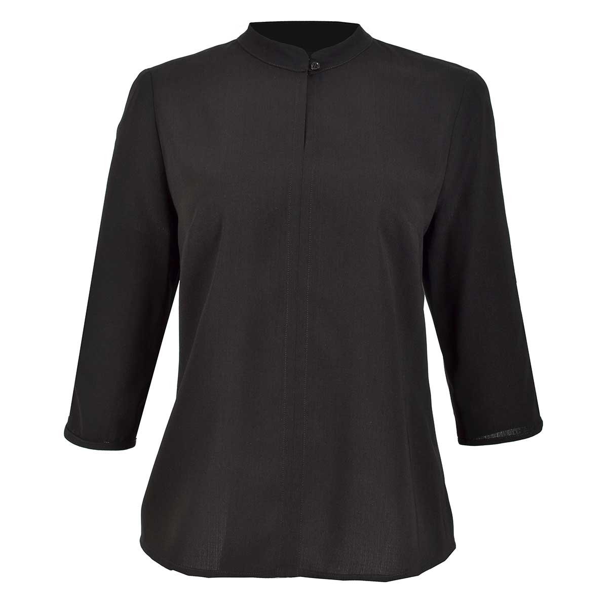 Blusa Lisa para Dama Cuello Redondo un Botón Michel Paulini