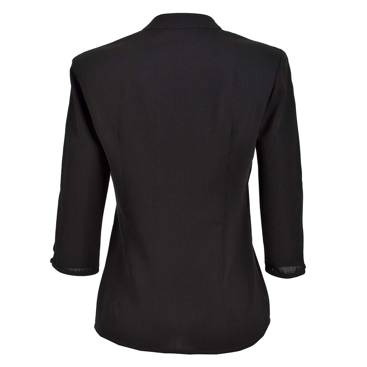 Blusa Lisa para Dama Cuello Redondo un Botón Michel Paulini
