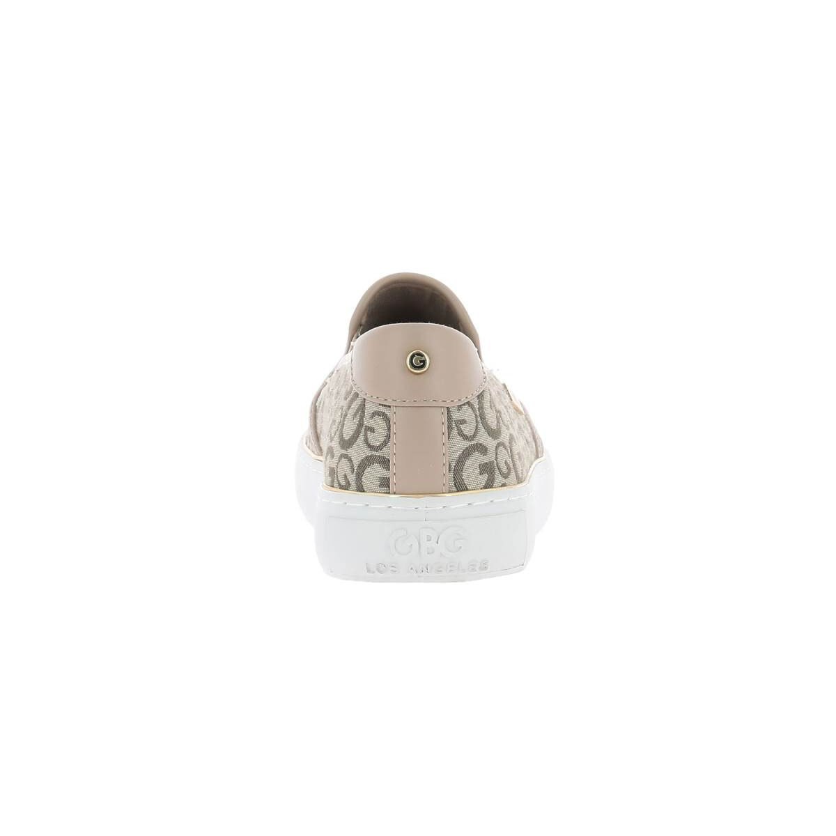 Tenis Casual Slip On Café Combinado G By Guess