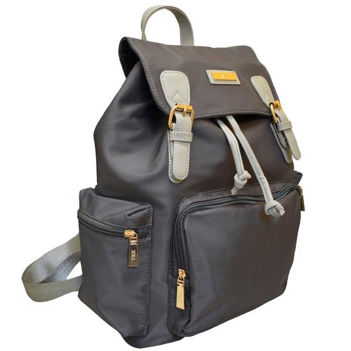 Backpack con Herrajes Dorados Vek