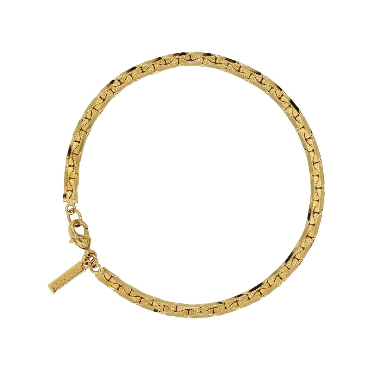 Pulsera Dorada Diamantada Emanuel Ungaro