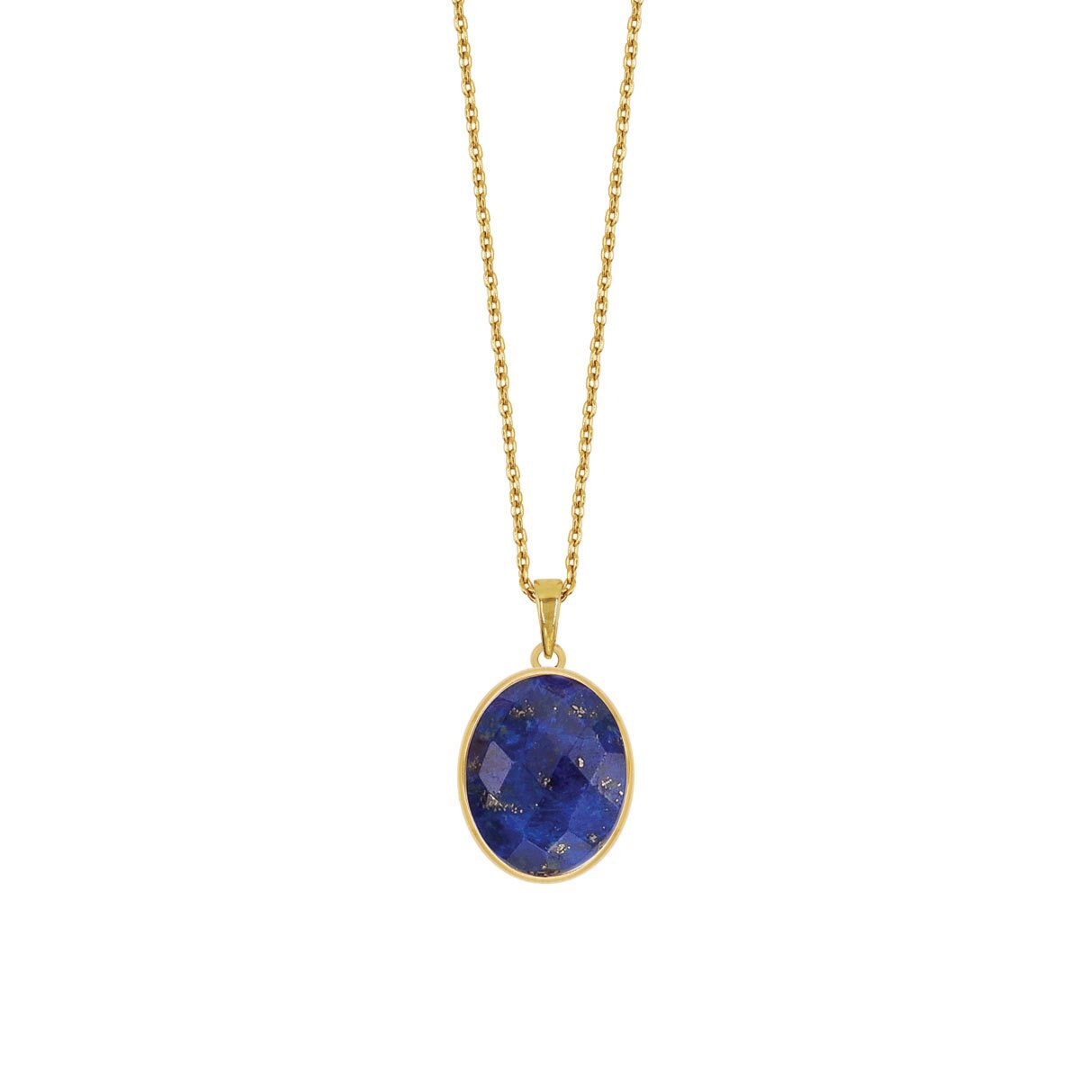 Dije Dorado con Lapis Lazuli Emanuel Ungaro