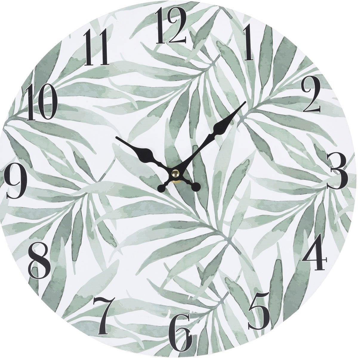 Reloj Pared Mdf 33 Cm Hojas 3