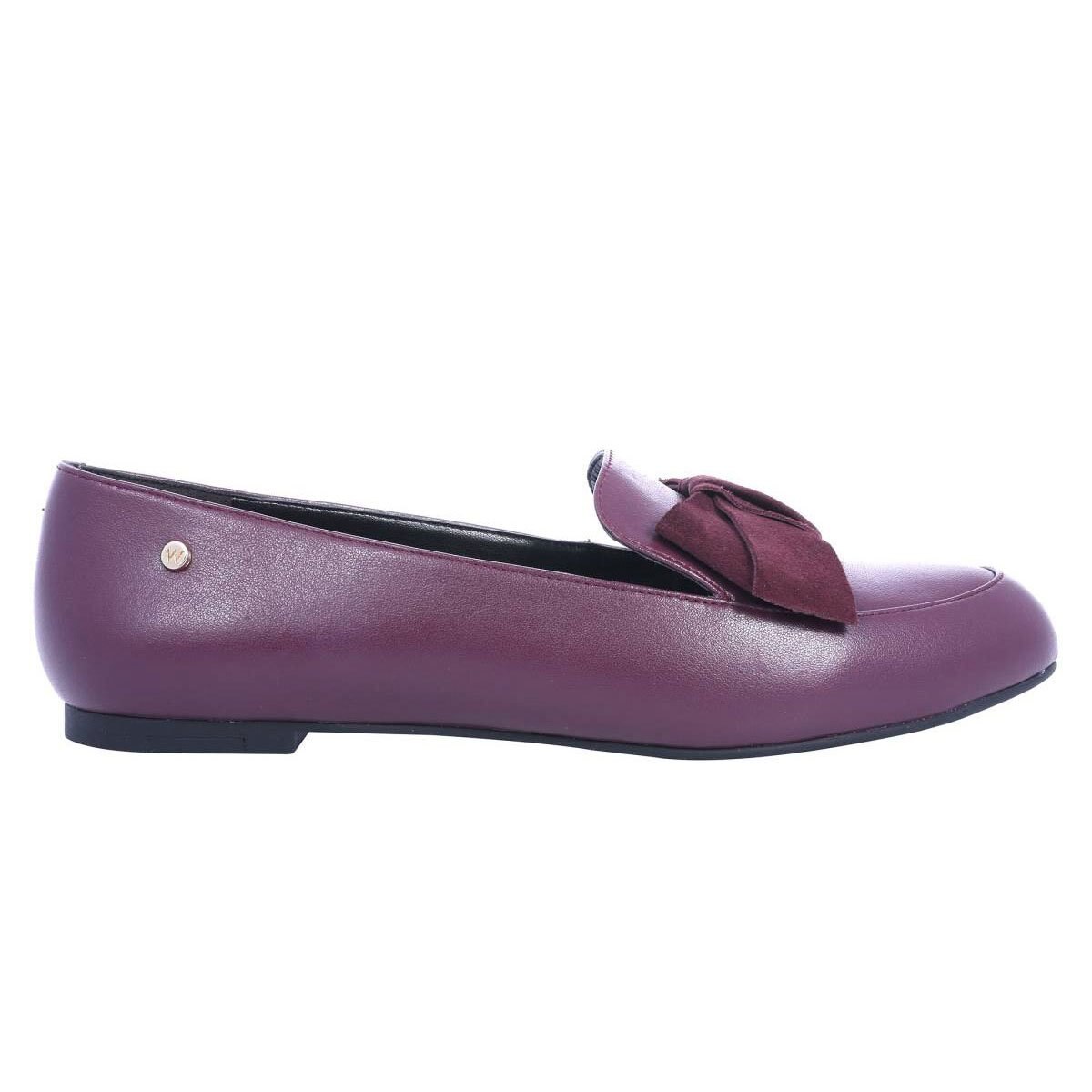 Slip On con Moño al Frente Color Rojo Obscuro Westies