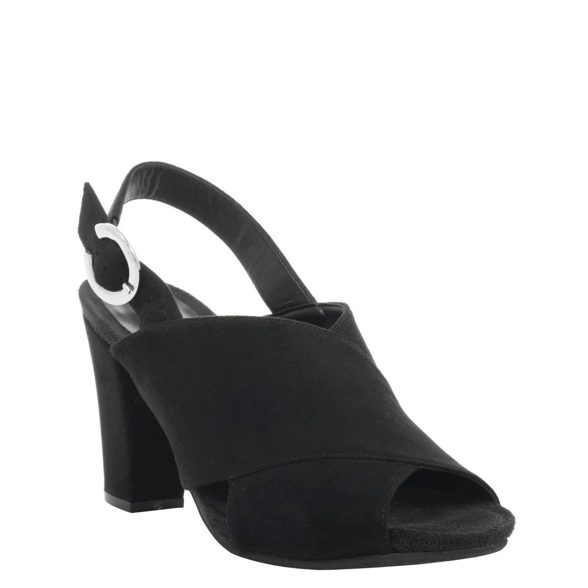 Shootie de Tacón Ancho Color Negro Westies
