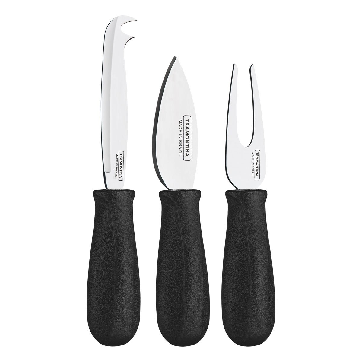 Set para Queso Harmonizza 3 Piezas Negro Tramontina
