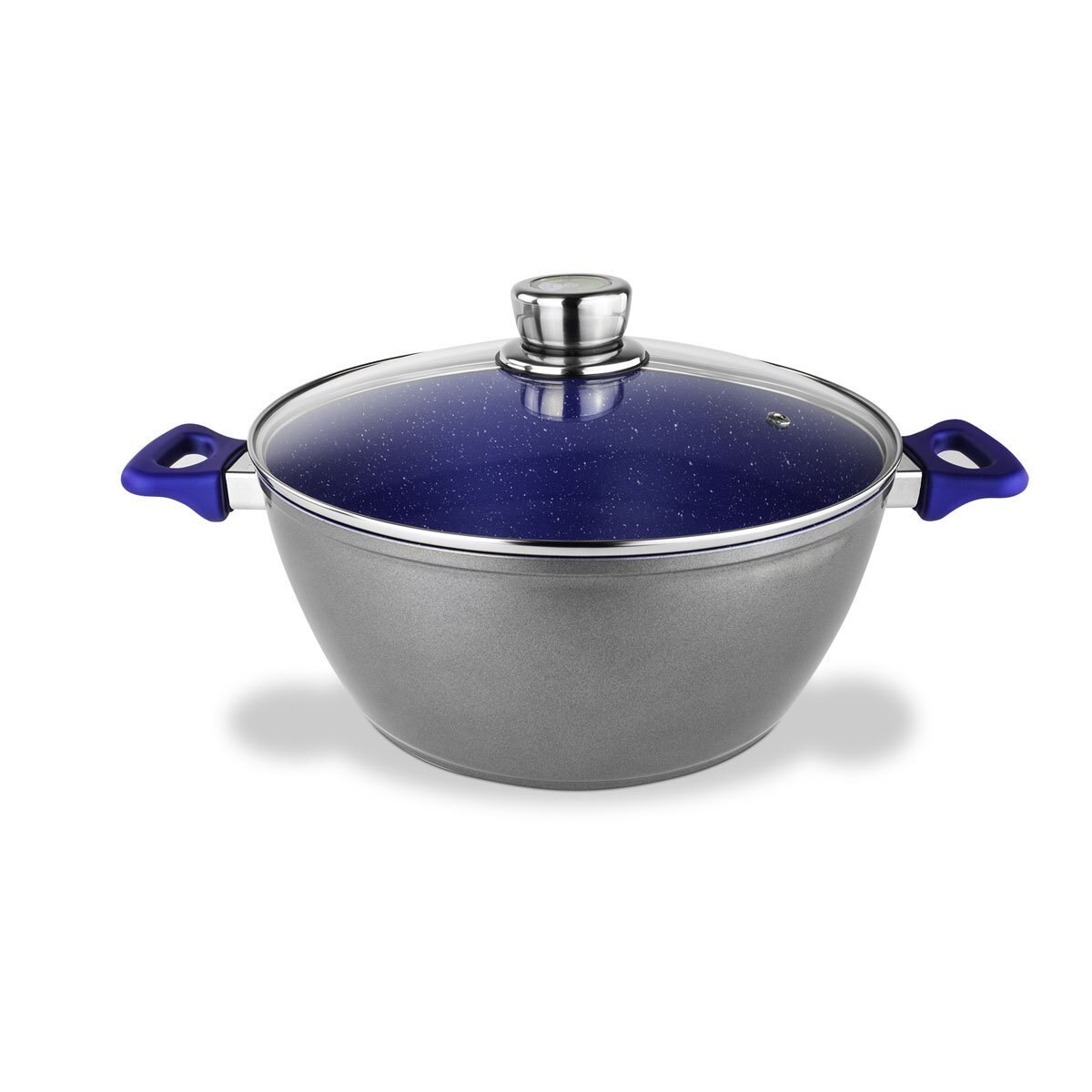Cacerola 28 Cms Azul Flavor Stone Mejor Compra Tv