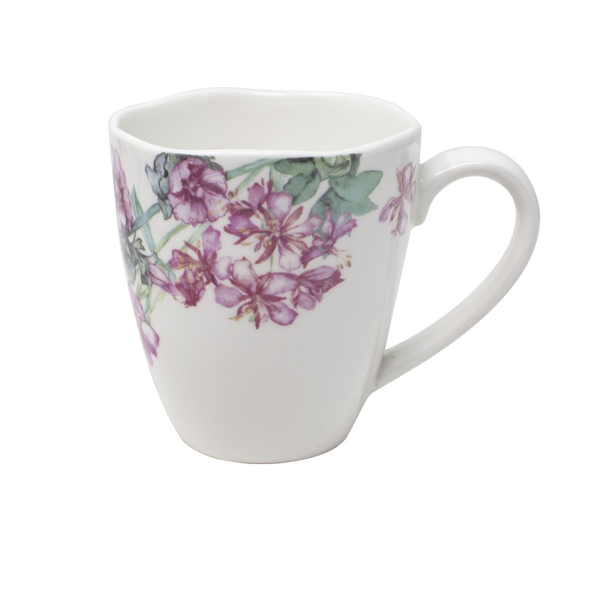 Taza 12Oz Floral Blue Harbor