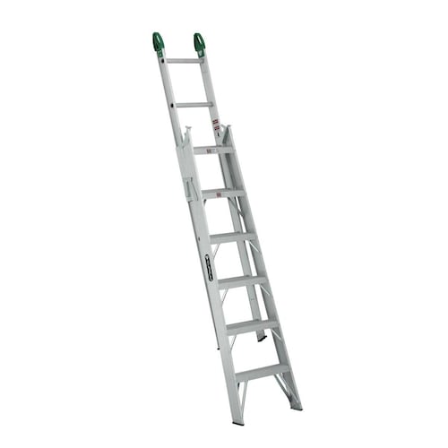 Escalera Convertible de Aluminio (13 Escalones) Cuprum C-2287-13