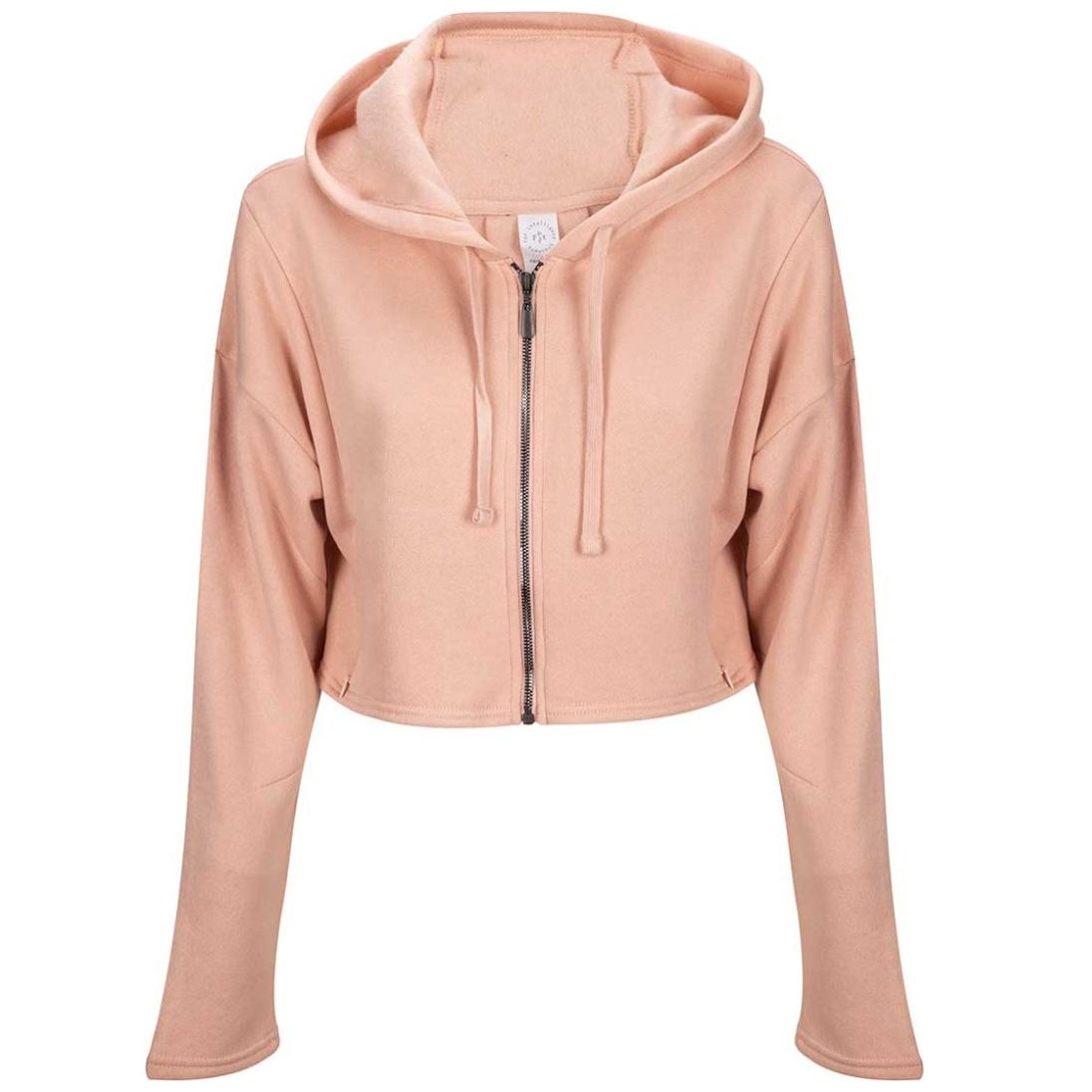 Sudadera Crop con Capucha For Intelligent Trainers - Dama