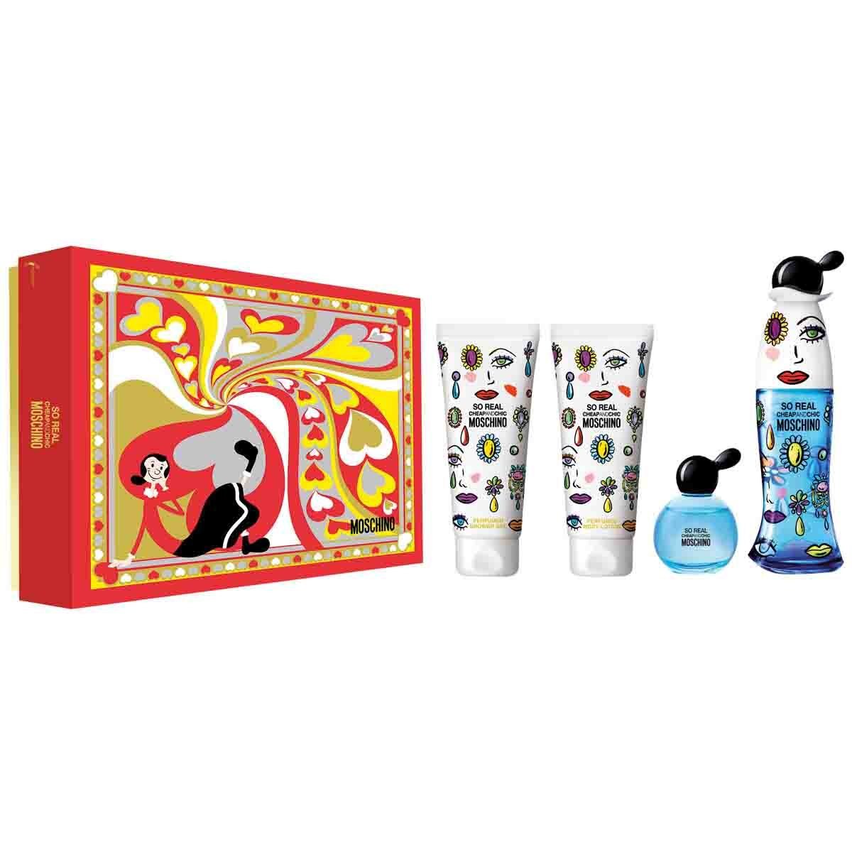 Estuche para Dama Moschino So Real Edt 100 Ml