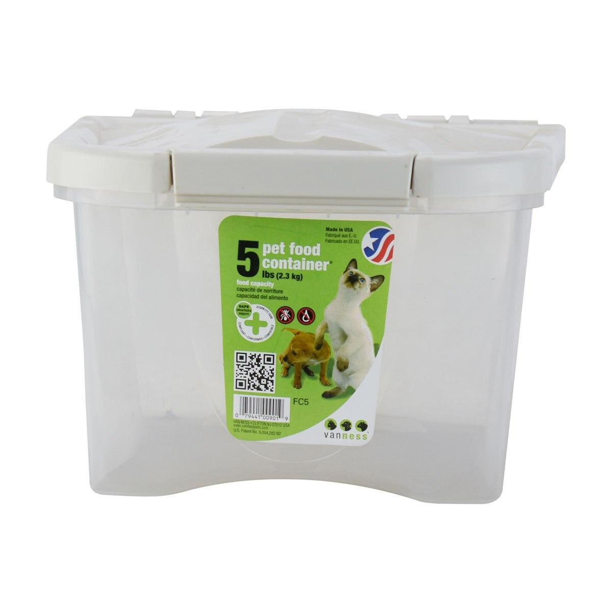 Contenedor de Alimento para Perros y Gatos de 5 Lb Acuario Lomas
