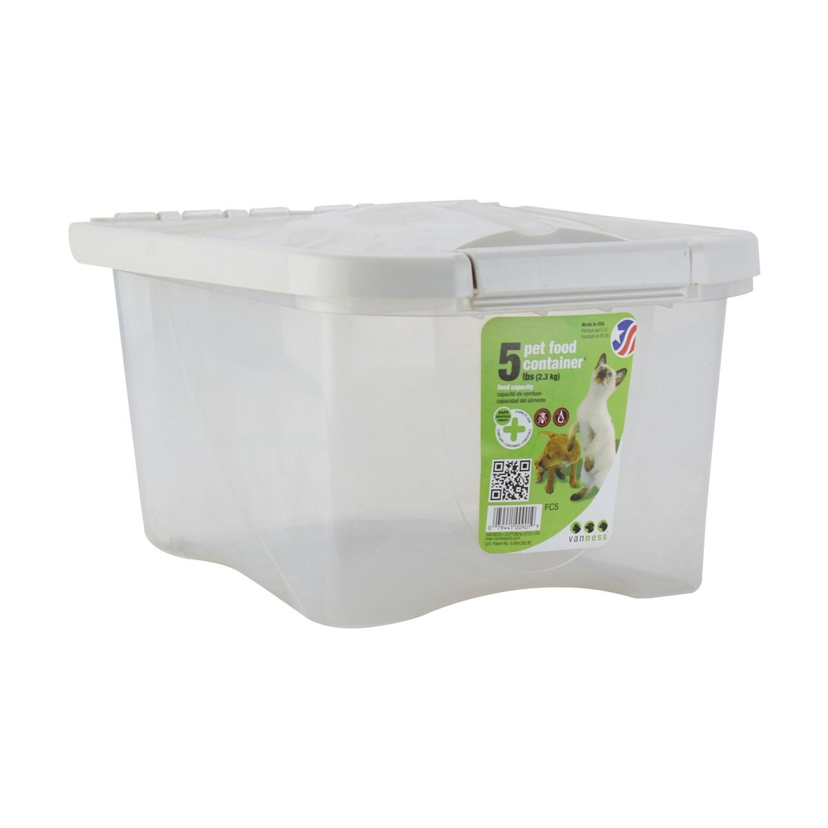 Contenedor de Alimento para Perros y Gatos de 5 Lb Acuario Lomas