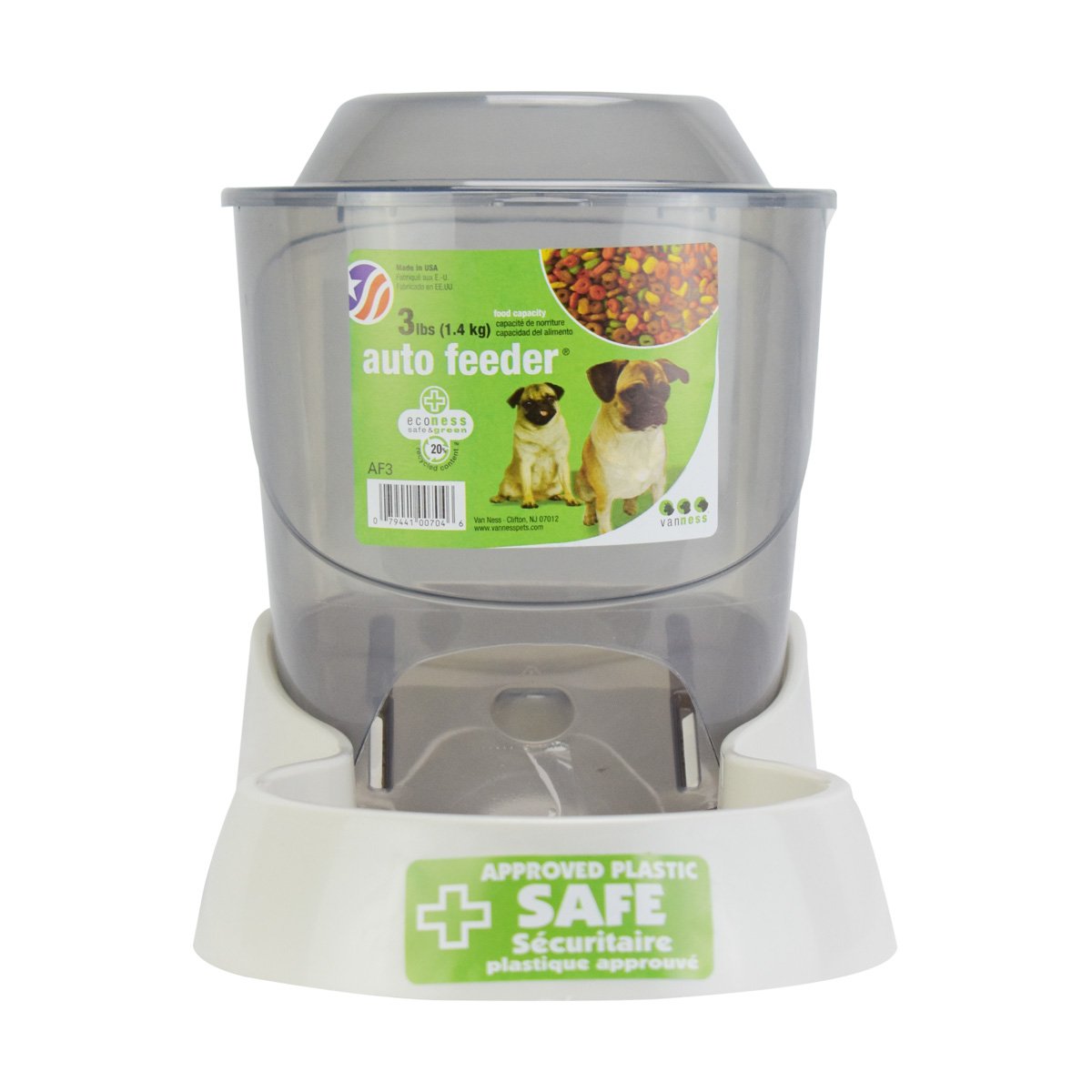 Alimentador Automático para Perros de 3 Lb Acuario Lomas
