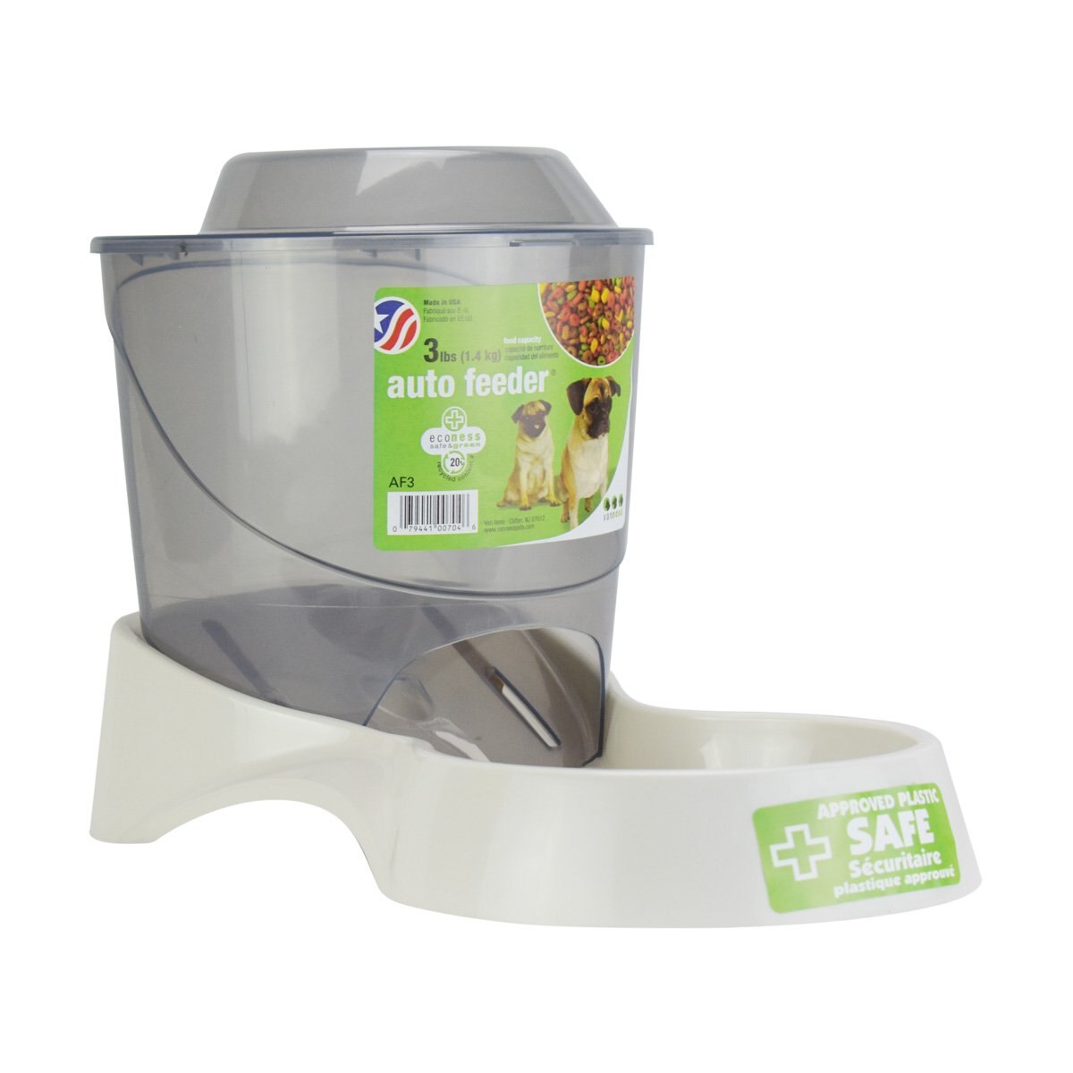 Alimentador Automático para Perros de 3 Lb Acuario Lomas