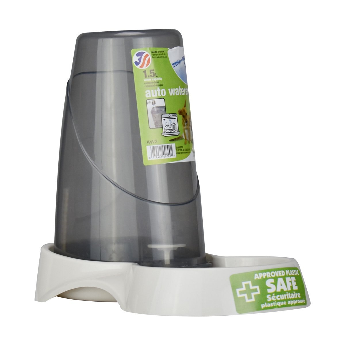 Bebedero Automático para Perro de 1.5 Lt Acuario Lomas