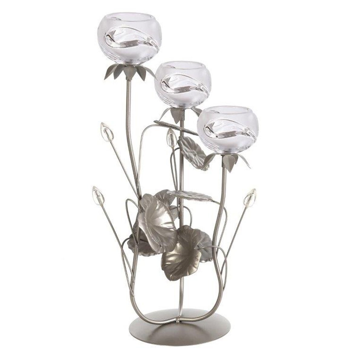 Portavela Emma para Tres Velas Blanco Novocasa