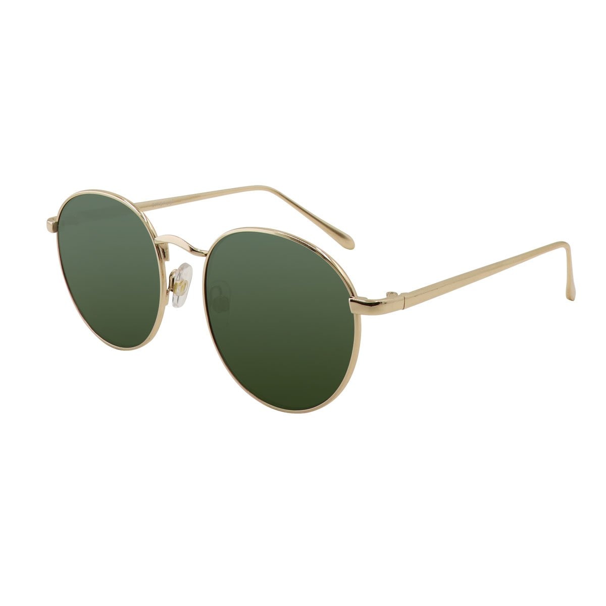 Lentes Rnd Mtl Dorado Micas Verdes Emanuel Ungaro