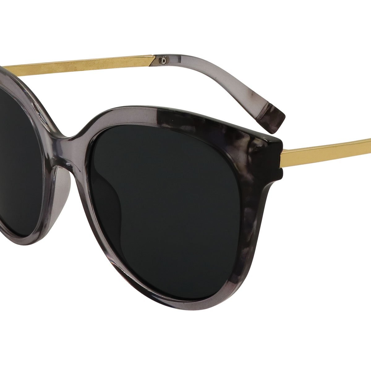Lentes Mariposa Mtl-Pas Morado, Dorado Micas Negro Mossimo