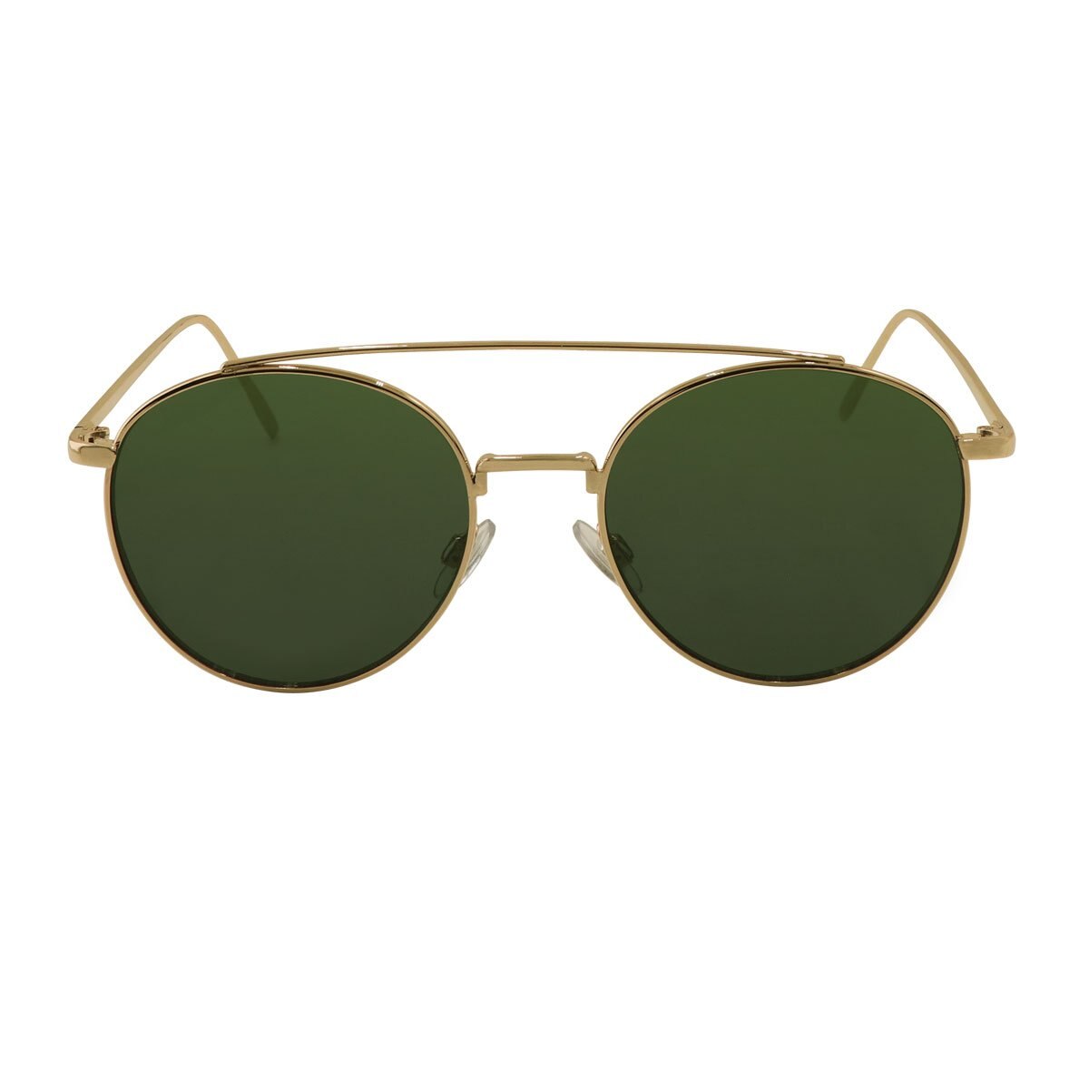 Lentes Rnd Mtl Dorado Micas Verdes Mossimo