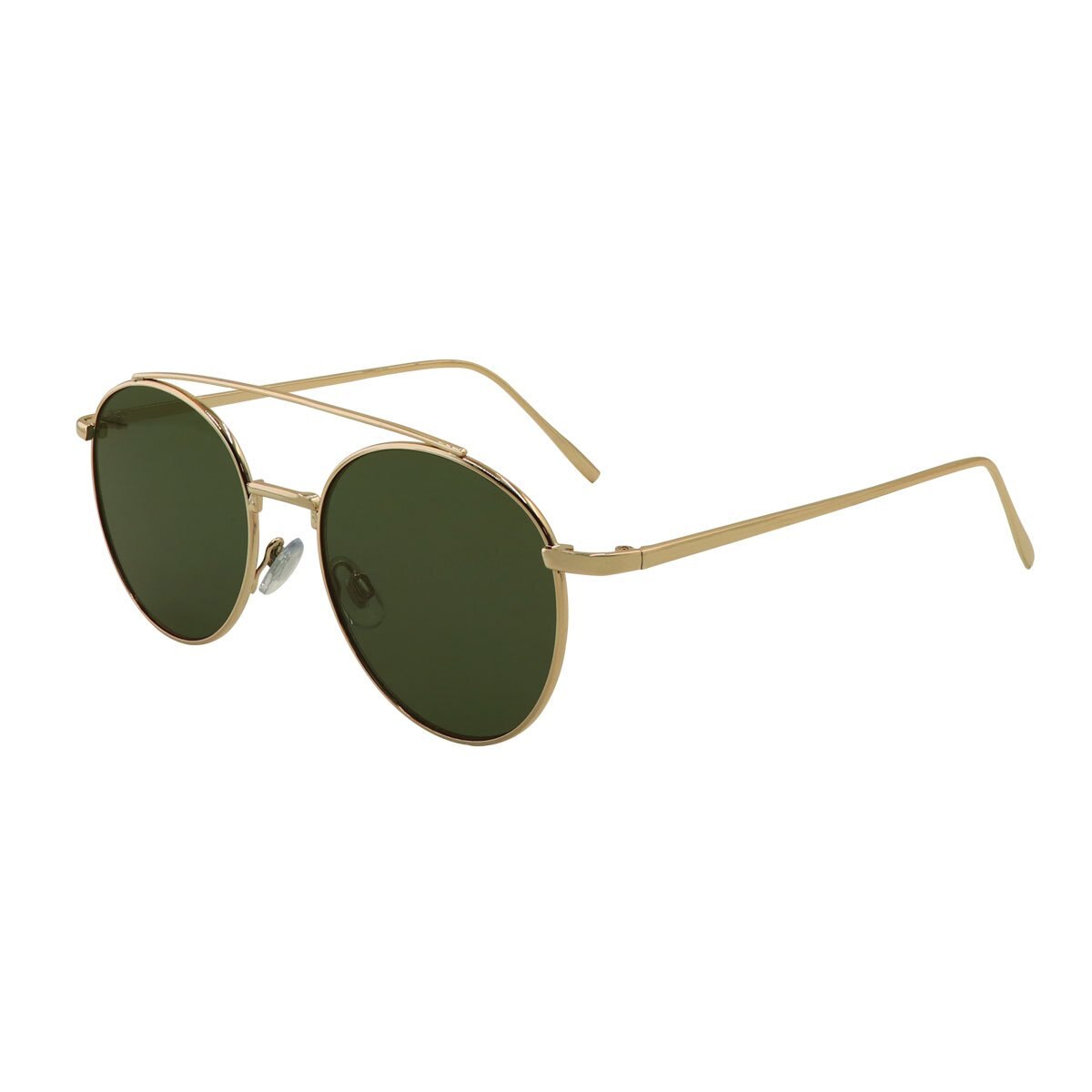 Lentes Rnd Mtl Dorado Micas Verdes Mossimo
