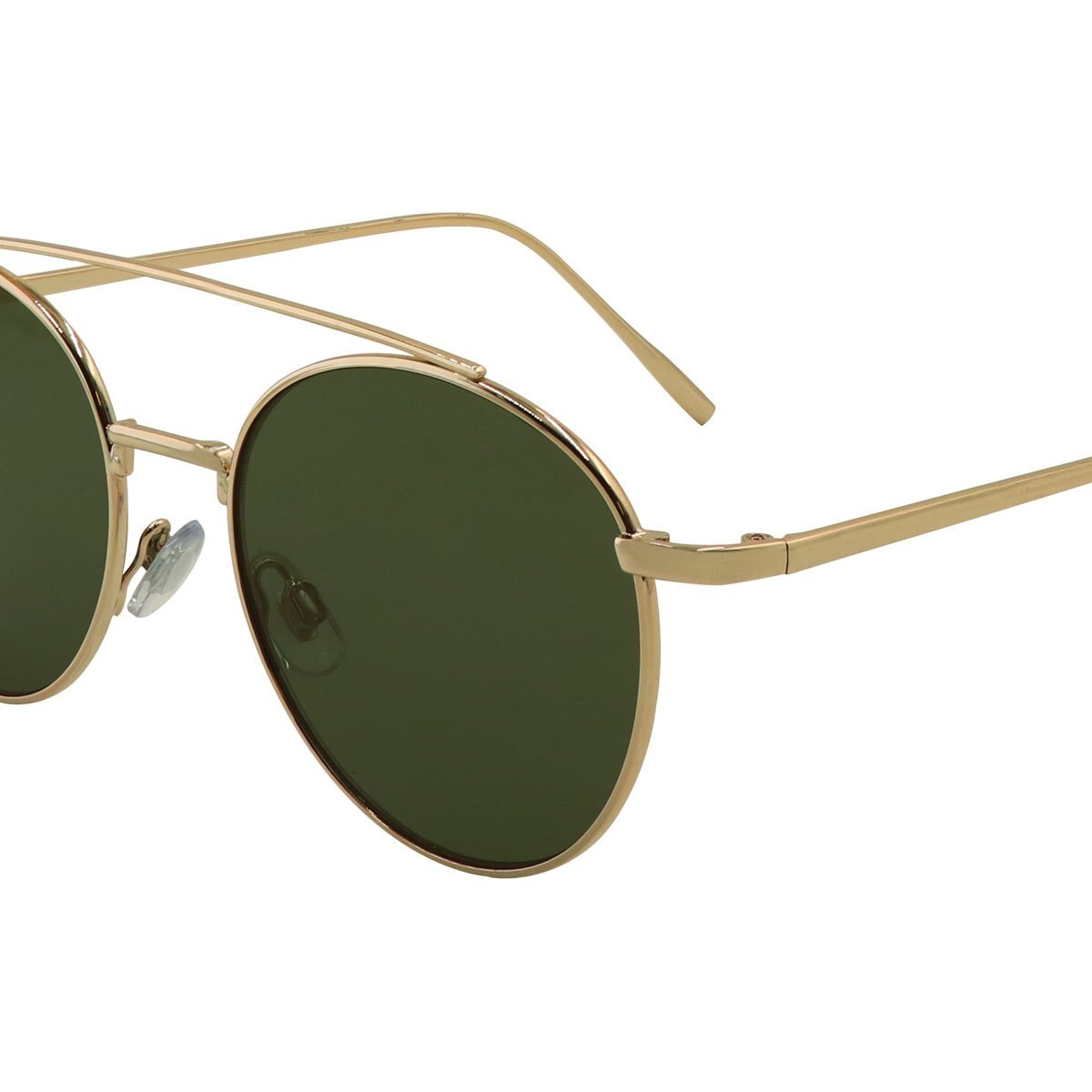 Lentes Rnd Mtl Dorado Micas Verdes Mossimo