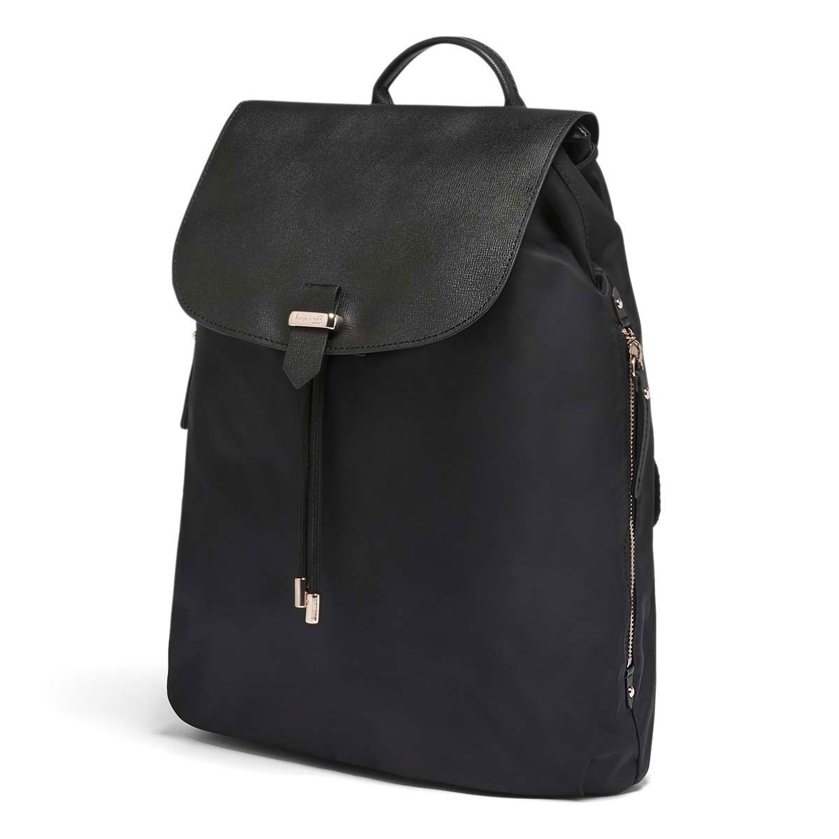 Mochila Negra Mediana Lipault
